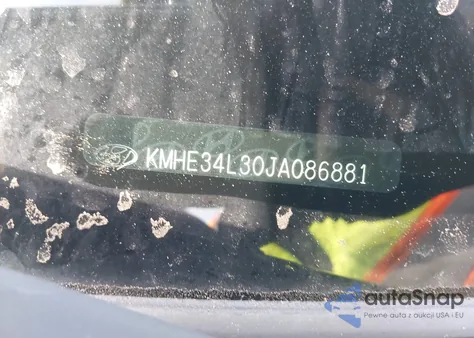 2018 Hyundai Sonata Hybrid Limited из США, поврежденный, VIN KMHE34L30JA086881